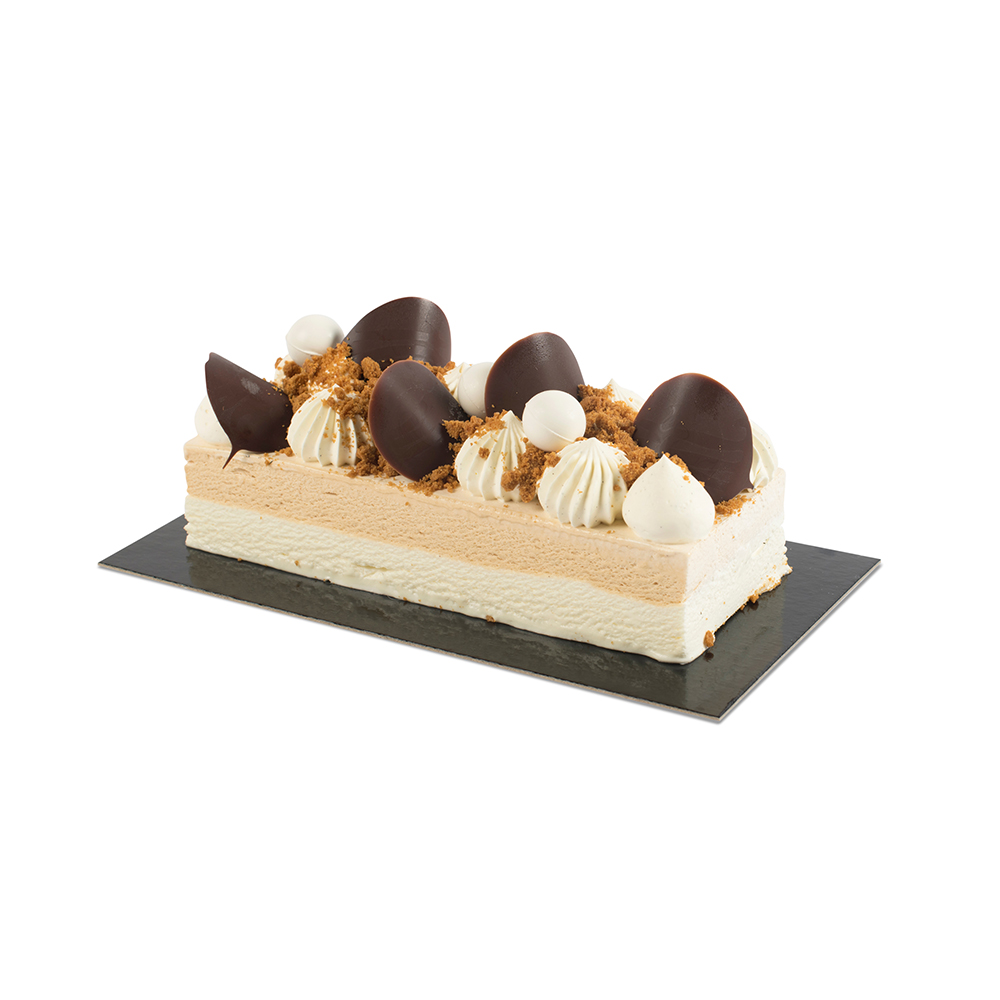 Buche witte chocolade&speculoos
